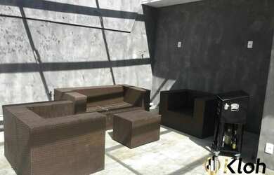 Imagem 2: Linda cobertura- bingen- petrópolis" possui 2 dormitórios, 3 banheiros, 2 vagas na ga