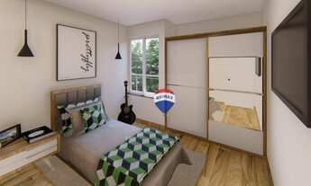 Imagem 2: Apartamento com 2 dormitórios à venda, 88 m² por R$ 400.428,00 - Aeroporto - Juiz de Fora