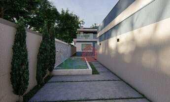 Imagem 2: Casa com 3 dormitórios à venda, 120 m² por R$ 420.000,00 - Colinas - Rio das Ostras/RJ