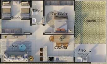 Imagem 5: CASAS NOVAS 2 QUARTOS, BAIRRO IPANEMA