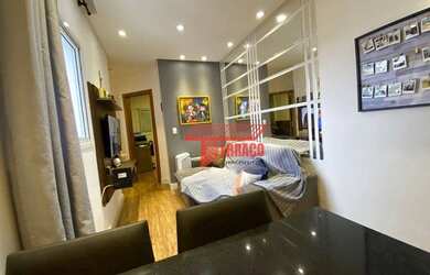 Imagem 3: Cobertura com 2 dormitórios à venda, 76 m² por R$ 355.000 - Vila Linda - Santo André/SP