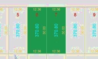 Imagem 3: 2 Lotes de 370,80m² (Asfalto e Agua) Setor Pontal Sul