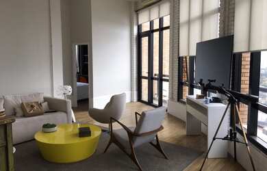 Imagem 2: MeIhor Vista do Itaim Apartamento Loft 132 m² 2 Suítes Sala Ampliada 3 Vagas no Coração do