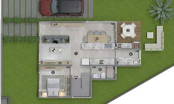 Imagem 4: Casa Alto Padrão à venda no Jardim Nova Cachoeira no Norte da Ilha em Florianópolis/SC com