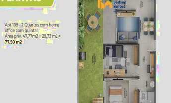 Imagem 5: Apartamento com quintal em Jardim Limoeiro