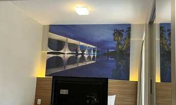 Imagem 2: Rua 36, Águas Claras Edifício S4 Hotel 1 Quarto Sem Vaga Pool Mobiliado 27,74 m²