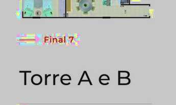 Imagem 6: Apartamento para venda com 80 metros quadrados com 2 quartos em Caiçara - Praia Grande - S