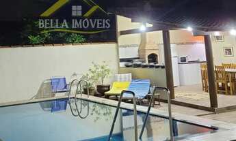 Imagem 1: Casa com PISCINA de 2 Quartos suíte, sendo um quarto com closet...