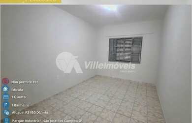 Imagem 6: Edícula com 1 dormitório para alugar, 25 m² por R$ 957,40/mês - Parque Industrial - São Jo