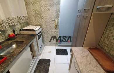 Imagem 6: Apartamento com 1 dormitório para alugar, 45 m² por R$ 2.400,00/mês - Ponta da Praia - San