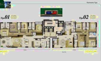 Imagem 5: Apartamento - 4 dormitórios - 4 Suítes - localizado em Itapema / Meia Praia REF: DW603055