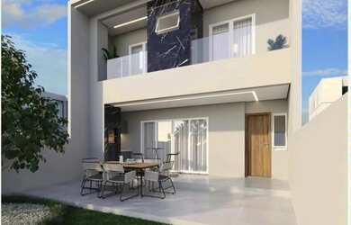 Imagem 3: Casa com obra finalizada Dez/2024 em Condomínio fechado com 03 dormitórios/ 03 Suítes no b