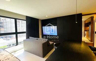 Imagem 4: Apartamento com 01 dormitório, 01 vaga de garagem e finamente mobiliado para locação em Bl