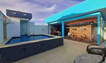 Imagem 6: Casa Linear Vale dos Cristais c/ 3qts, send 1suíte, 2brs, 2vgs, piscin, churrqr, quintal