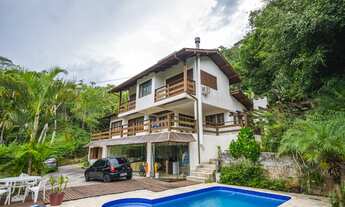 Imagem 3: Casa com 4 dormitórios, linda vista para o mar em Sambaqui - Florianópolis - SC