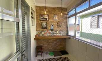 Imagem 2: Apartamento com 2 dormitórios à venda, 80 m² por R$ 445.000,00 - Embaré - Santos/SP