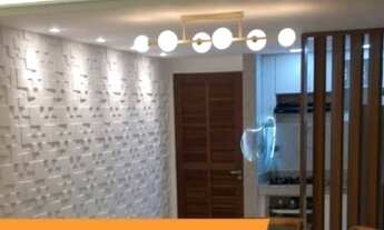 Imagem 1: Apartamento quarto e sala muito espaçoso com vista para o mar, montado