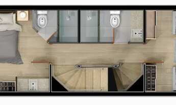 Imagem 3: Casa Geminada com 3 quartos (2 suítes) em Vila Suzana - Canela - RS