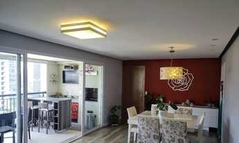 Imagem 1: Apartamento com 3 suítes para alugar, 138 m² por R$ 8.000/mês - Chácara Santo Antônio - Sã