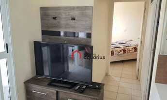 Imagem 2: Apartamento com 2 dormitórios para alugar, 67 m² por R$ 3.565,00/mês - Jardim Aquarius - S