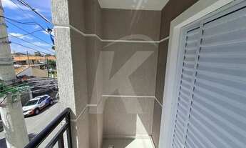 Imagem 2: Condomínio fechado com 2 quartos, sala, cozinha, banheiro, área de serviço, sacada