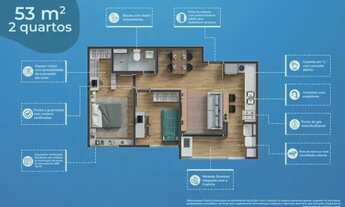 Imagem 2: Lançamento no Janga, Apartamento pelo Programa Minha Casa Minha Vida, 2Qts, Lazer Completo