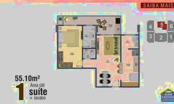 Imagem 6: Apart 2 dorms, Ocian, Entrada R$ 35 Mil, JGA971