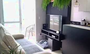 Imagem 2: Apartamento com 2 dormitórios à venda, 56 m² por R$ 345.000 - Vila Guilhermina - Praia Gra