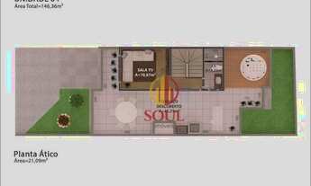 Imagem 5: SUNSET ÁGUA VERDE 2 - Sobrado com 3 dormitórios à venda, 146 m² por R$ 1.024.520 - Água Ve