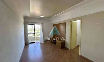 Imagem 2: Apartamento com 3 dormitórios para alugar, 82 m² por R$ 3.180,59 - Vila Valparaíso - Santo