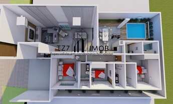 Imagem 4: Casa de condomínio térrea para venda com 160 metros quadrados com 3 quartos