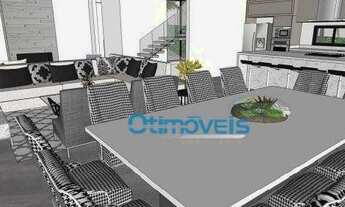 Imagem 3: Casa em condomínio com 4 dormitórios à venda, 600 m² por R$ 4.900.000 - Planta Almirante