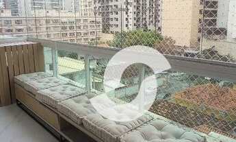 Imagem 4: Apartamento em Icaraí, 82m², reformado, 2 quartos (1 suíte), varanda gourmet, lazer comple