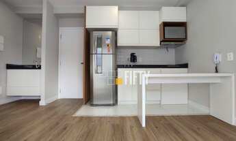 Imagem 2: Apartamento com 1 dormitório para alugar, 37 m² por R$ 3.000,00/mês - Brooklin - São Paulo