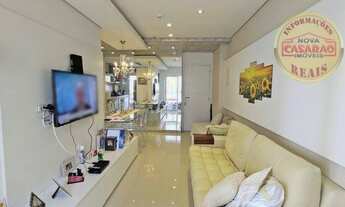 Imagem 2: Apartamento para venda tem 59 metros quadrados com 1 quarto em Boqueirão - Praia Grande