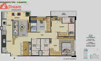 Imagem 6: Apartamento com 3 quartos por R$ 511.110 - Freguesia (Jacarepaguá