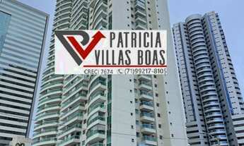 Imagem 3: Apartamento quarto e sala nascente mobiliado com suite e lavabo frente salvador shopping