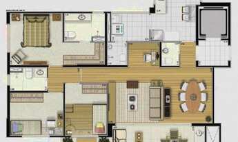 Imagem 4: Apartamento, 3 dorms, 1 suite, 2 vagas de garagem- Alto da Moóca - São Paulo - SP
