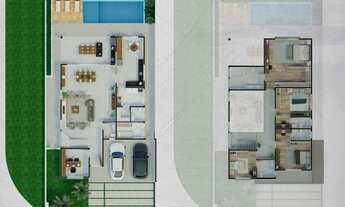 Imagem 3: Casa com 4 dormitórios à venda, 399 m² por R$ 3.900.000,00 - Colinas da Anhangüera - Santa