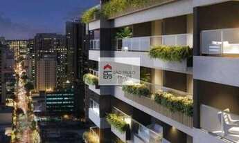 Imagem 2: Apartamento com 44 m2, terraço, lavabo, suíte , sala, cozinha e 01 vaga