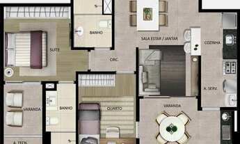 Imagem 7: Vitória - Apartamento Padrão - PRAIA DO CANTO