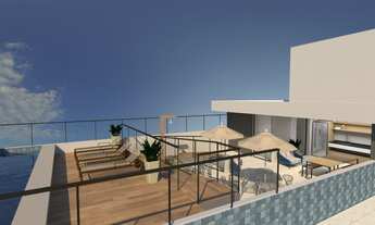 Imagem 4: Cobertura Duplex com 3 quartos na Praia do Poço - Área de lazer Privada