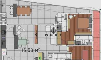 Imagem 4: Apartamento com 2 dormitórios à venda, 85 m² no Condomínio Edificio Oka Mamoré - Alphavill