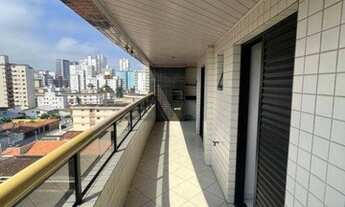 Imagem 2: Apartamento com 2 dormitórios à venda, 65 m² por R$ 400.000,00 - Vila Guilhermina - Praia