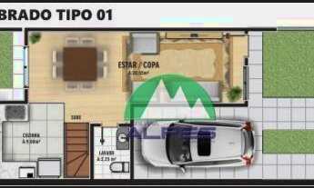 Imagem 3: Sobrado à venda, 112 m² por R$ 600.000,00 - Hauer - Curitiba/PR