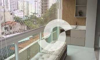 Imagem 2: Apartamento em Icaraí, 82m², reformado, 2 quartos (1 suíte), varanda gourmet, lazer comple