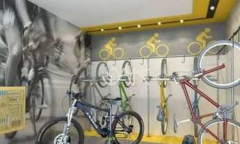 Imagem 7: Apartamento com 1 dormitório para alugar, 52 m² por R$ 3.892,00/mês - Jardim Aquarius - Sã