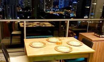 Imagem 2: Apartamento Studio no Brooklin, 1 suíte, 1 banheiro, 1 vaga