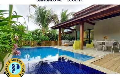 Imagem 4: Bangalô na Praia de Muro Alto Beira Mar com 210m² com 5 quartos em Muro Alto - Ipojuca - P