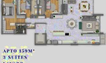 Imagem 4: Apartamento com 3 dormitórios à venda, 159 m² por R$ 2.625.000 - Enseada do Suá - Vitória